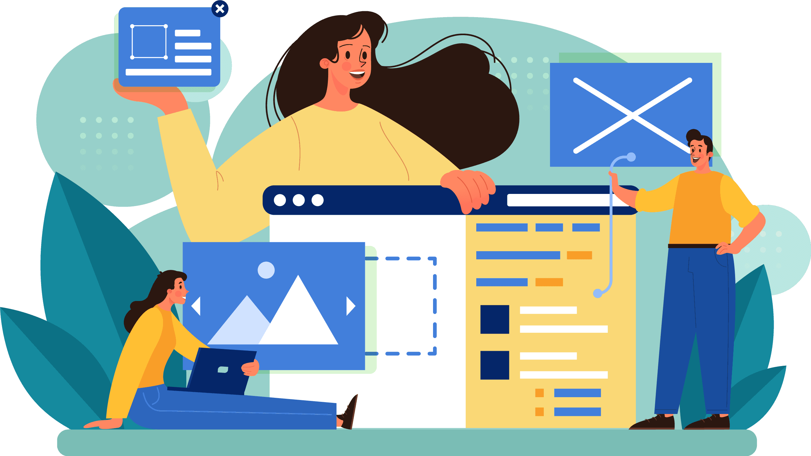 Hybrid app development - one codebase for Android, iOS, and web