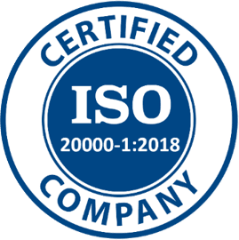 ISO 20000-1:2018 certificate