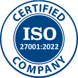 ISO 27001:2022 certificate
