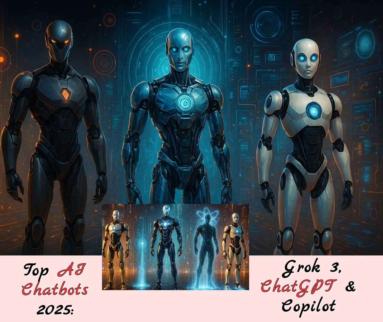 Top AI Chatbots 2025: Grok 3, ChatGPT & Copilot
