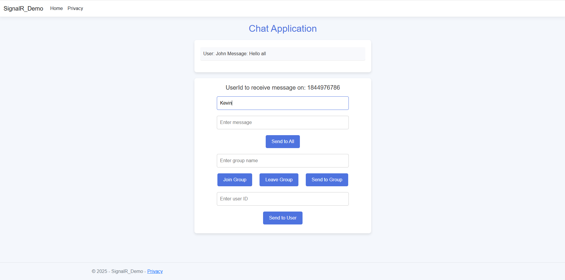 SignalR Chatting App in.NET 8 Build Real Time Communication