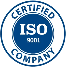 ISO 9001 certificate